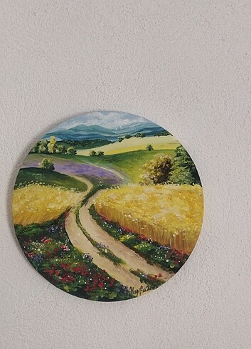 Pastoral manzara tablo - Görsel 2