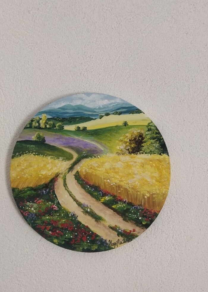 Pastoral manzara tablo - Görsel 2