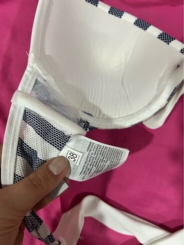 38 Beden lacivert Renk Bikini üstü