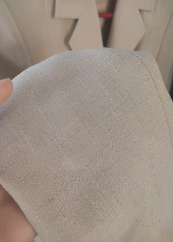 Bej Kadın vintage Ceket - Görsel 3