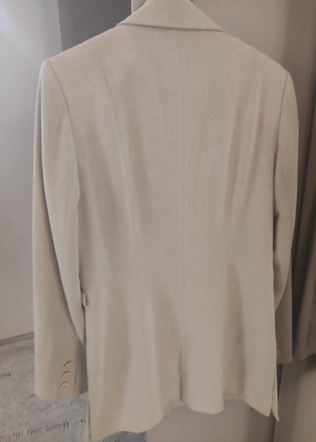 Bej Kadın vintage Ceket - Görsel 5