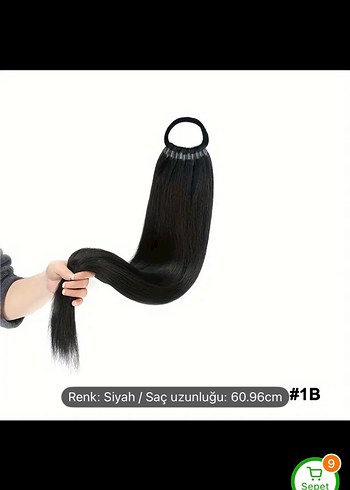 Diğer Siyah Elastik Bohem Kadın Saç Aksesuarı