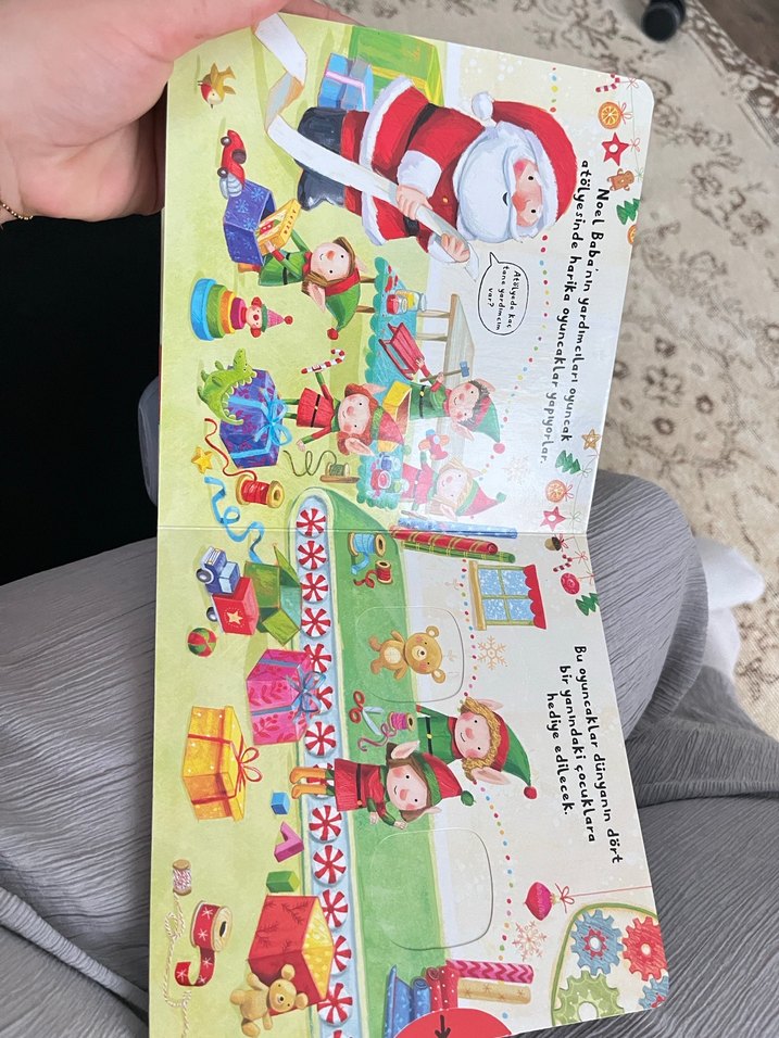 Hareketli Yılbaşı Çocuk Kitabı - Görsel 3