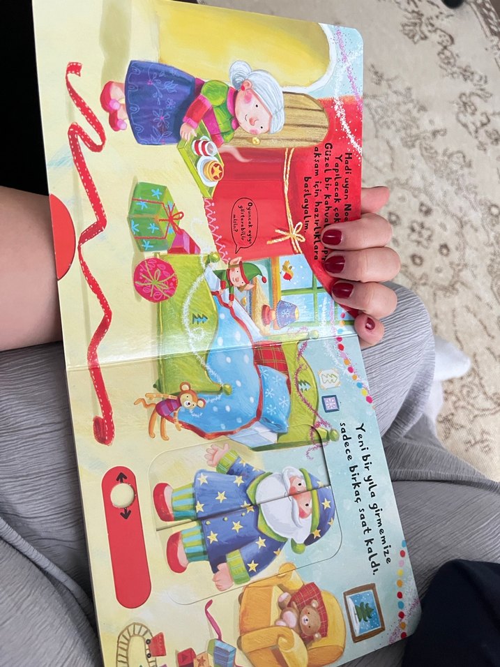 Hareketli Yılbaşı Çocuk Kitabı - Görsel 2