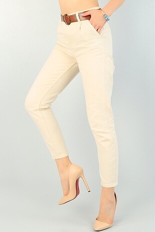 Bej Renk Pantalon