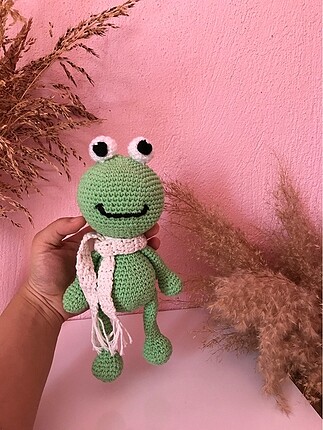 Amigurumi kurbağa yoyo