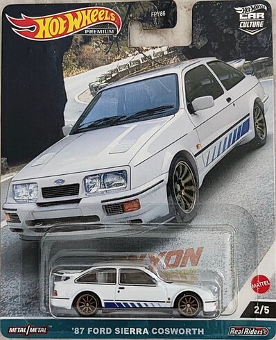 Hot wheels premium 87 ford sierra cosworth