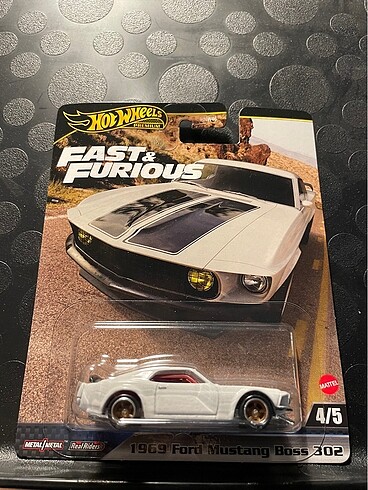Hot Wheels Premium 1969 Ford Mustang Boss 302