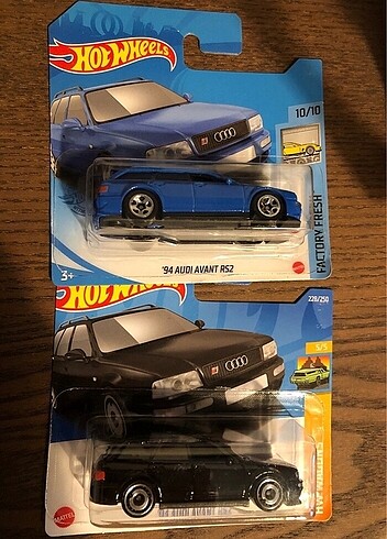 Hot wheels 94 audi avant rs2 set