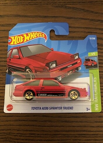 Hot wheels toyota ae86 sprinter trueno