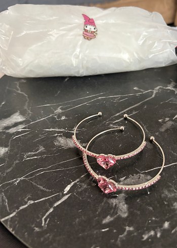 Pembe Payetli Nakışlı Kadın Bileklik - Görsel 2