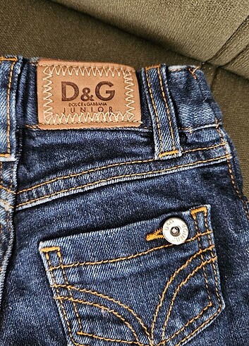 Dolce & Gabbana Dolce&Gabbana bebek jean pantolon 1-2 yaş