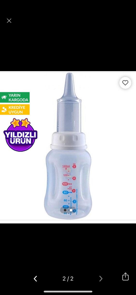 yarık damak dudak biberon - Görsel 2