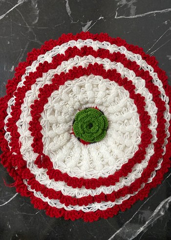 Renkli Örgü Banyo lifi - Görsel 5