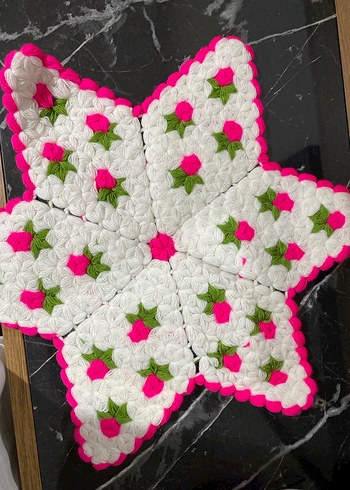 Renkli Örgü Banyo lifi - Görsel 7