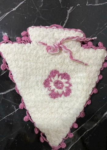 Renkli Örgü Banyo lifi - Görsel 3