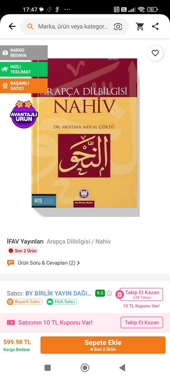 Arapça Dersleri ve Nahiv Kitap Seti - Görsel 3