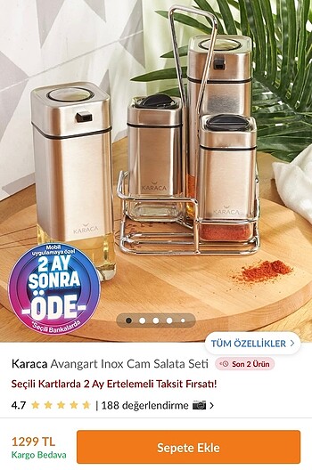 Karaca set