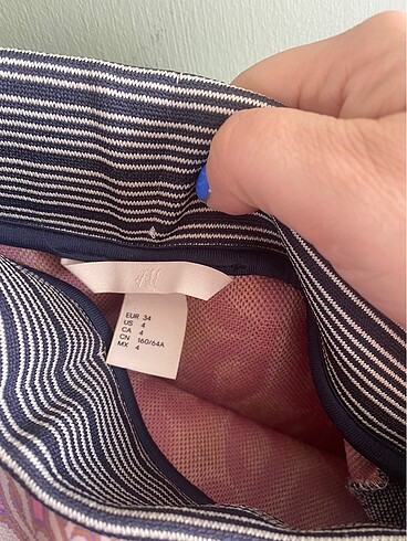 34 Beden H&M triko çelik örgü etek