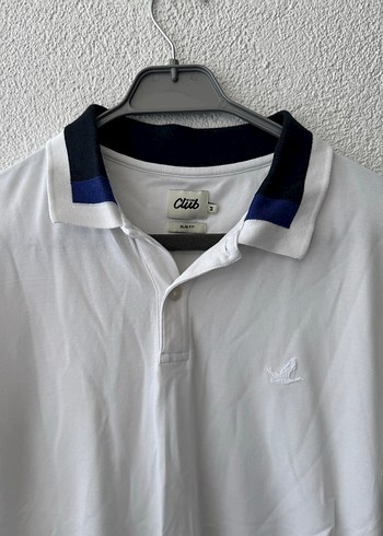 Beymen Club Beymen orijinal Pamuklu Beyaz Polo Tişört