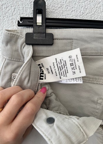 31 Beden camel Renk Mavi jeans erkek pantolon