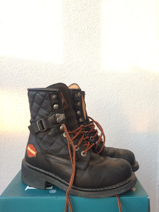 Harley Davidson Harley siyah bot