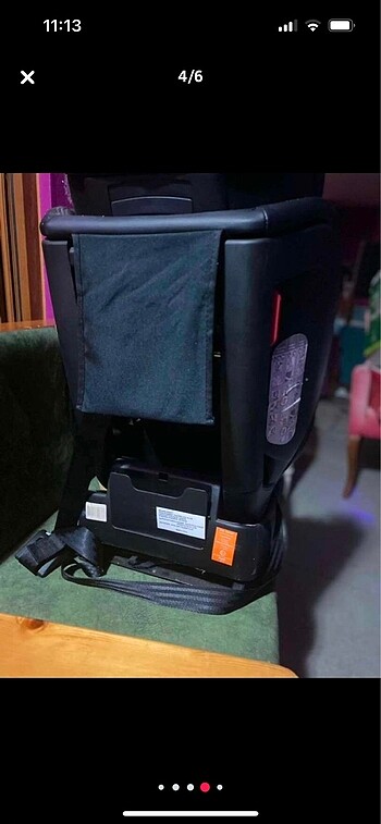 9- 36 kg Beden gri Renk Kraft tecno fix oto koltuğu