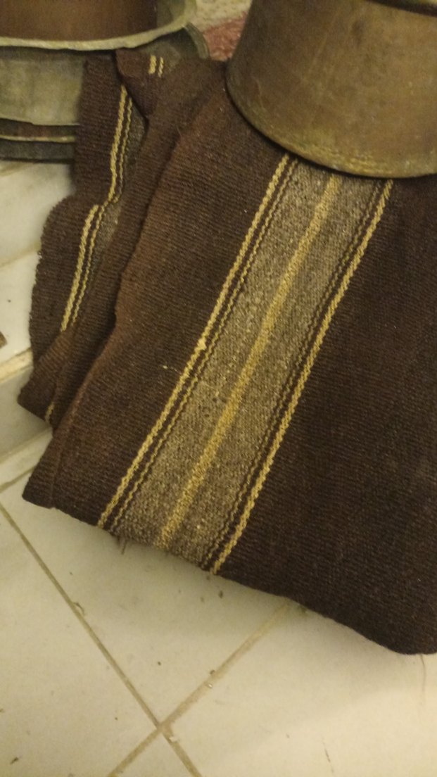 antika Eski yün el dokuma kilim - Görsel 3