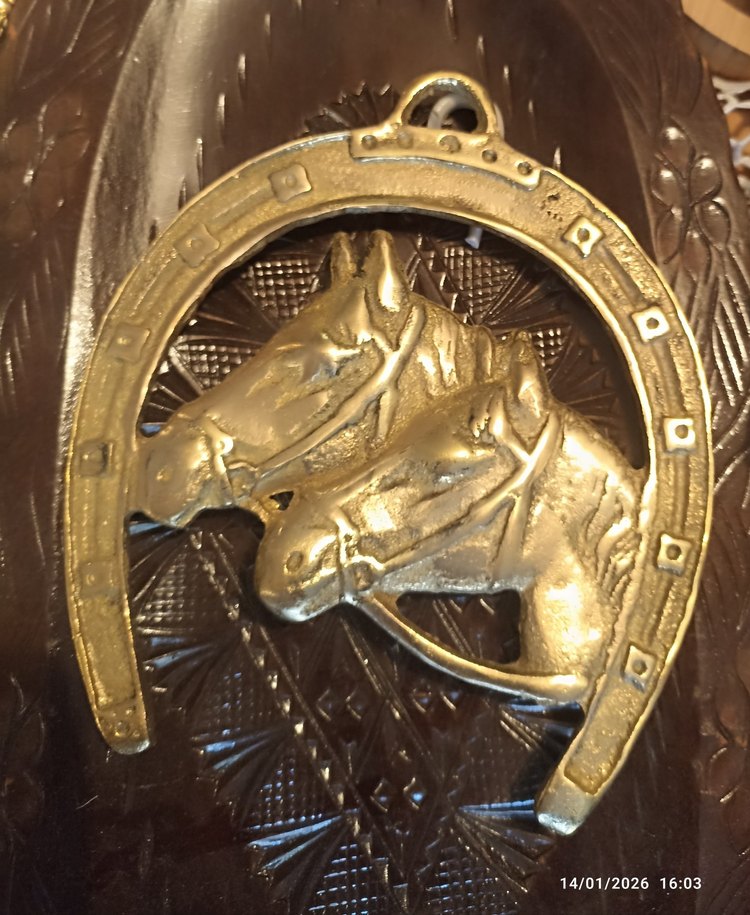 pirinç At Figürlü Nal Süsü - Görsel 2