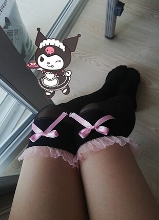 Killstar Lolita babygirl cosplay dizüstü çorap 