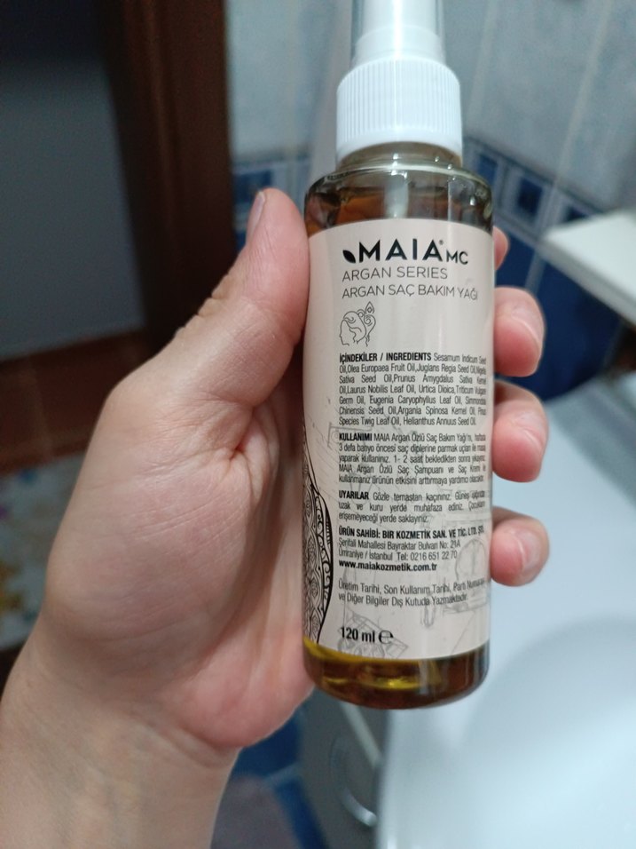 AMAIAM Argan Saç Bakım Yağı - Görsel 2