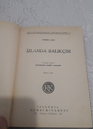 İzlanda Balıkçısı Pıerre Loti