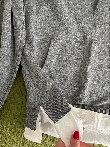 xs Beden Koton sweatshirt