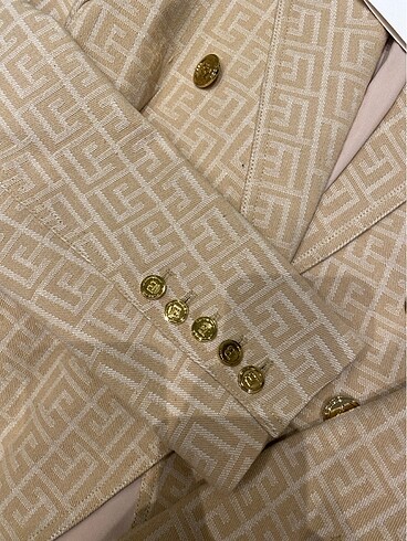 s Beden camel Renk Balmain ceket
