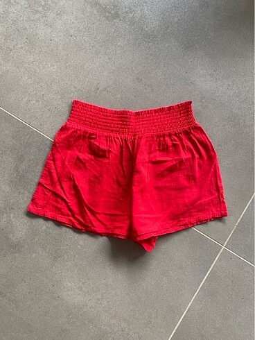 xs Beden kırmızı Renk PLAJ ŞORT