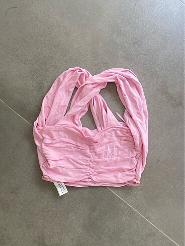 m Beden pembe Renk TRİKO CROP
