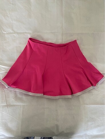 Zara pembe y2k mini etek