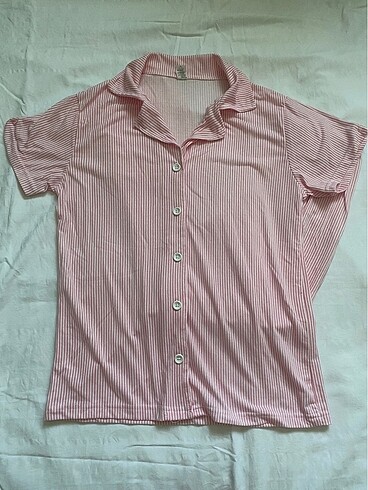 Penti pinterest pembe çizgili pijama takımı