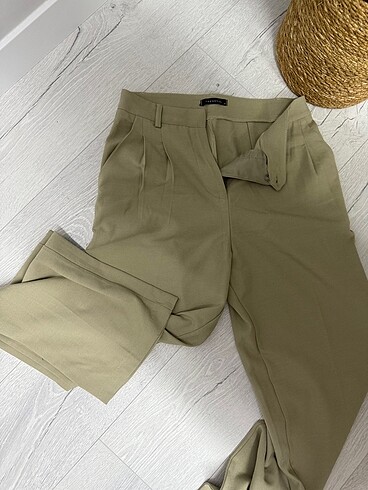 36 Beden camel Renk milla pantolon