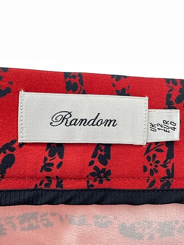 40 Beden çeşitli Renk Random Mini Etek %70 İndirimli.