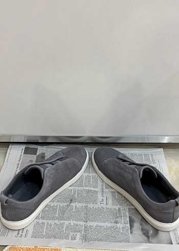 44 Beden gri Renk Nautica Gri Süet Erkek Spor Ayakkabı Sneaker