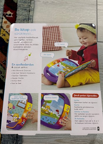 Fisher Price Fisher-Price Eğitici Hikaye Kitabı 6-36 Ay
