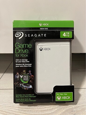 Seagate 4 TB Game Drive For Xbox Taşınabilir Disk
