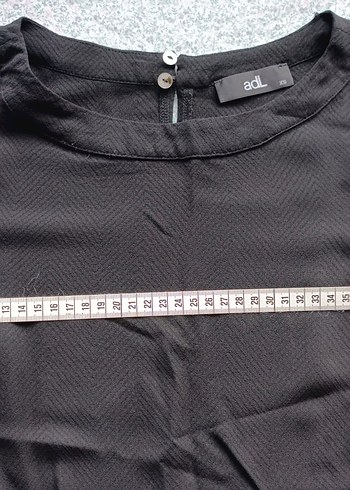 Siyah Rahat Kesim Keten Kadın Bluz - Görsel 5