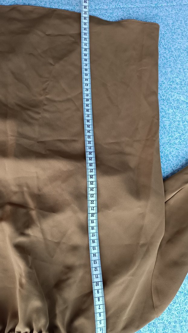 Bej Kadın Uzun Kollu Bohem Bluz - Görsel 5