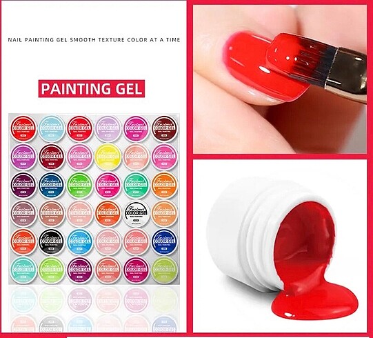 Diğer 1 ADET 6ml Tırnak çizim gel