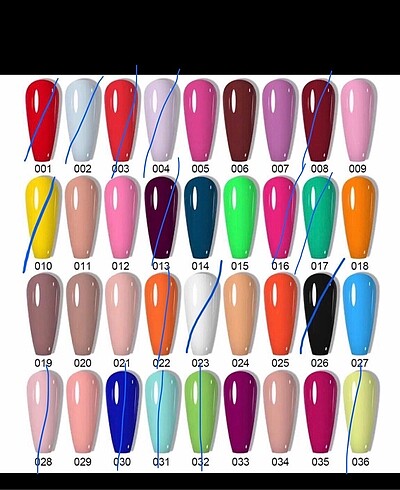  Beden 1 ADET 6ml Tırnak çizim gel
