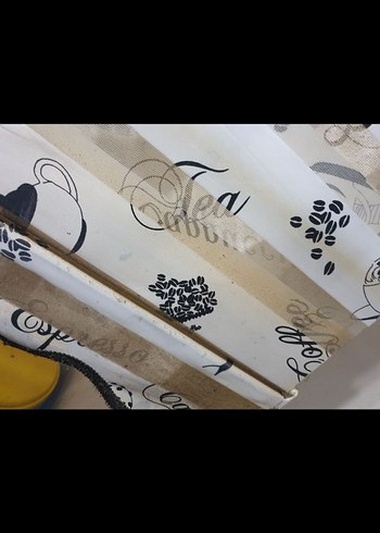 zebra perde mutfak.kirlidir yağlar vardır yıkanmalıdır.en 170 - Görsel 2