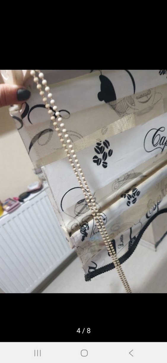 zebra perde mutfak.kirlidir yağlar vardır yıkanmalıdır.en 170 - Görsel 4