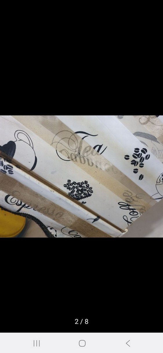 zebra perde mutfak.kirlidir yağlar vardır yıkanmalıdır.en 170 - Görsel 2